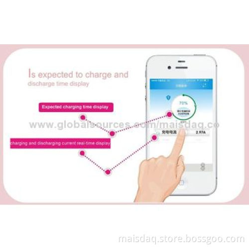Newest power bank in hot sale with APP only for iPhone